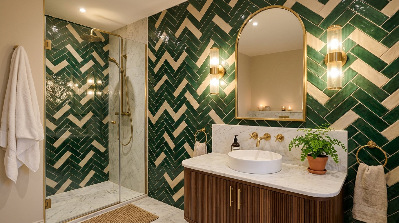 Artisanal Subway Tiles for Modern Retail and Bathrooms