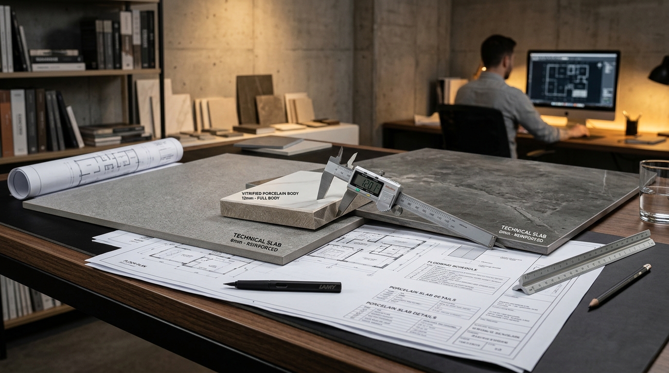 Vitrified vs Porcelain Tiles Technical Benchmark